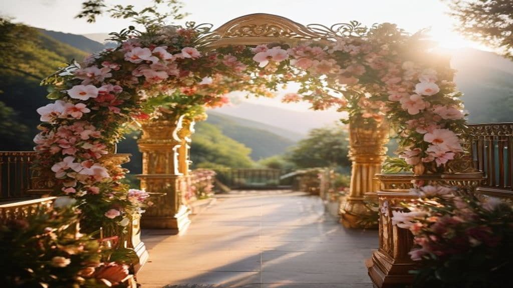 Event decor in Gangtok, Sikkim